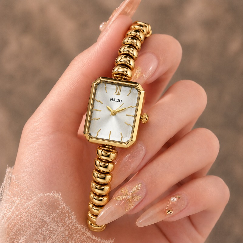 Jewelry Watches For Ladies - NAIDU Gouden Horloge voor Dames Mini