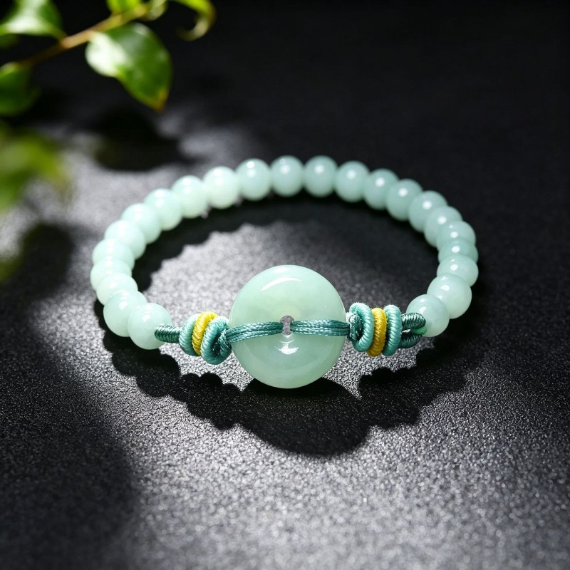 Jewelry & Watches Spółka Z Ograniczoną Odpowiedzialnością - Natuurlijke Echte Smaragd Blauw Water Vredesgesp