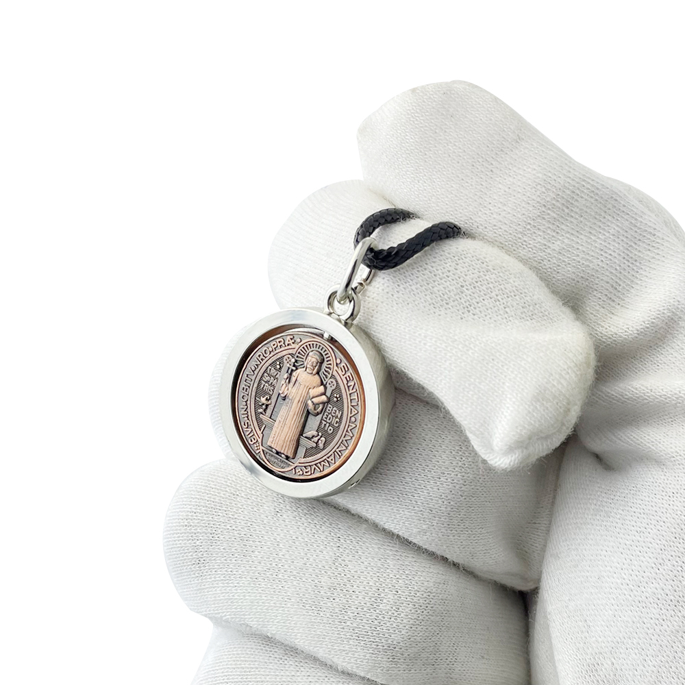 Jewelry & Watches Spółka Z Ograniczoną Odpowiedzialnością - Nieuwe St. Benedictus Medaille Ketting Katholieke
