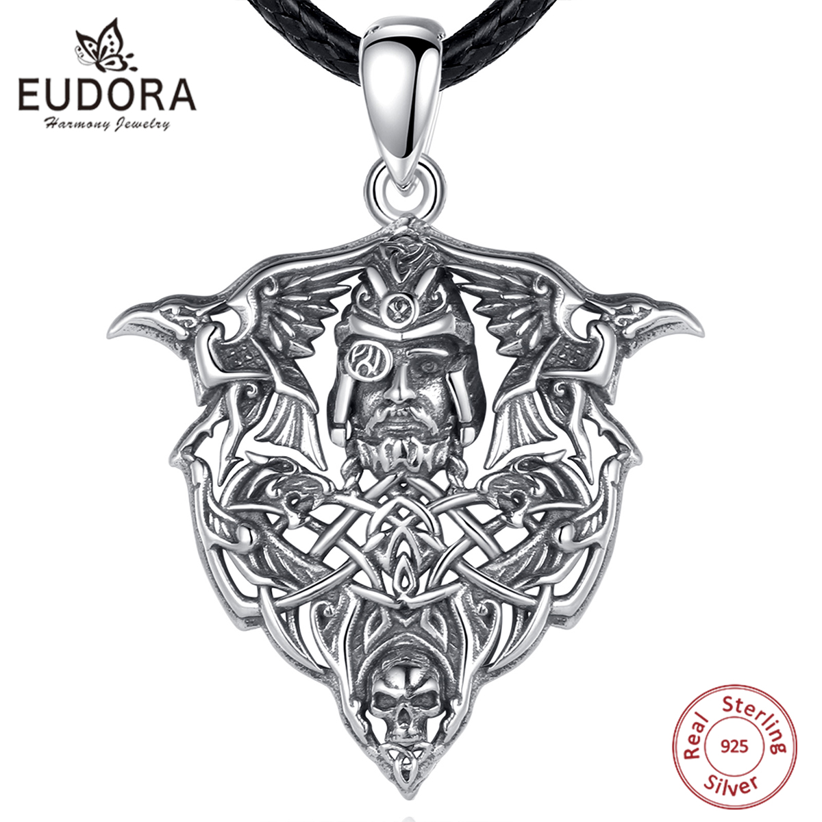 Wolf Jewelry & Watches Tampa Reviews - Eudora 925 sterling zilveren Viking Raven