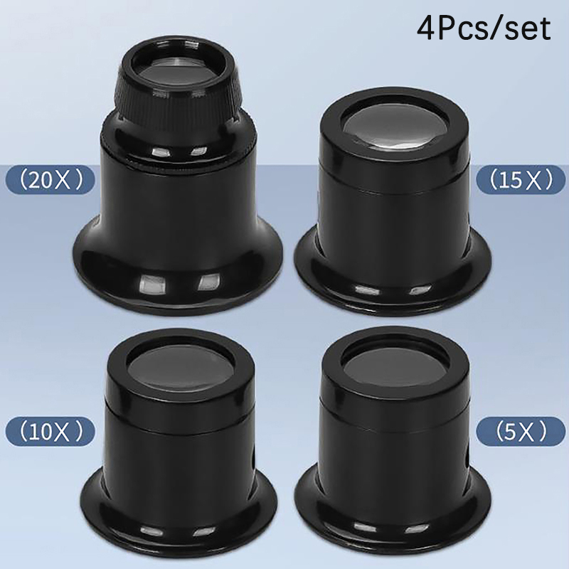 Jewelry Watches Repair - 4 Stks/set Eye Loupe Loep Loepen