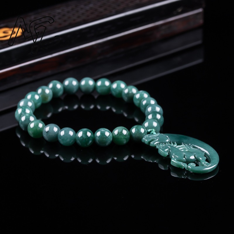 Natuurlijke Jadeïet Blue Water - Jewelry & Watches Spółka Z Ograniczoną Odpowiedzialnością recensie en prijs