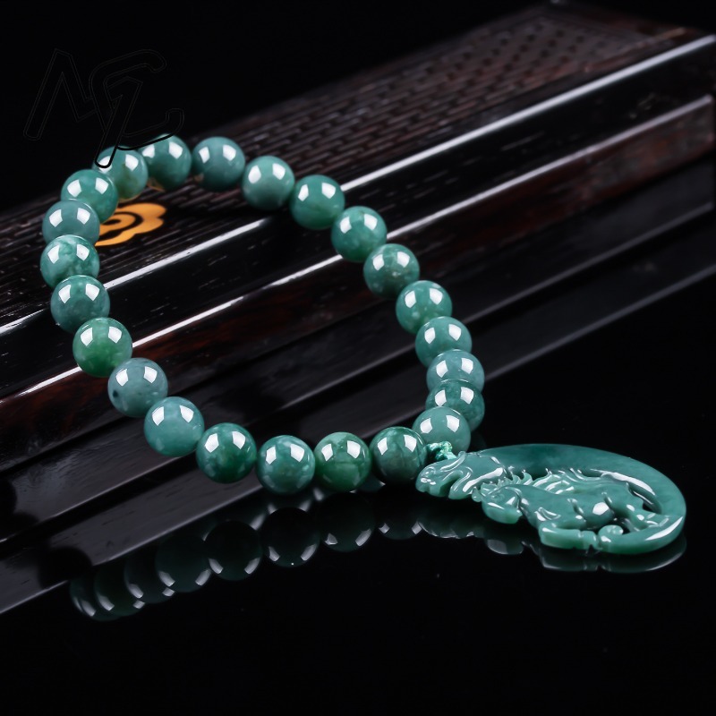 Natuurlijke Jadeïet Blue Water - Jewelry & Watches Spółka Z Ograniczoną Odpowiedzialnością recensie en prijs