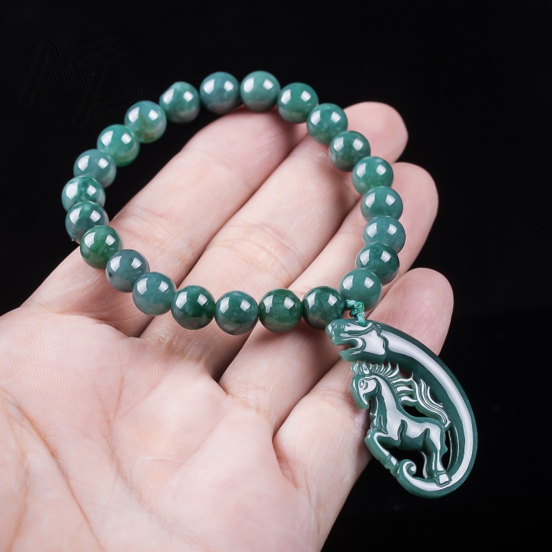 Natuurlijke Jadeïet Blue Water - Jewelry & Watches Spółka Z Ograniczoną Odpowiedzialnością recensie en prijs