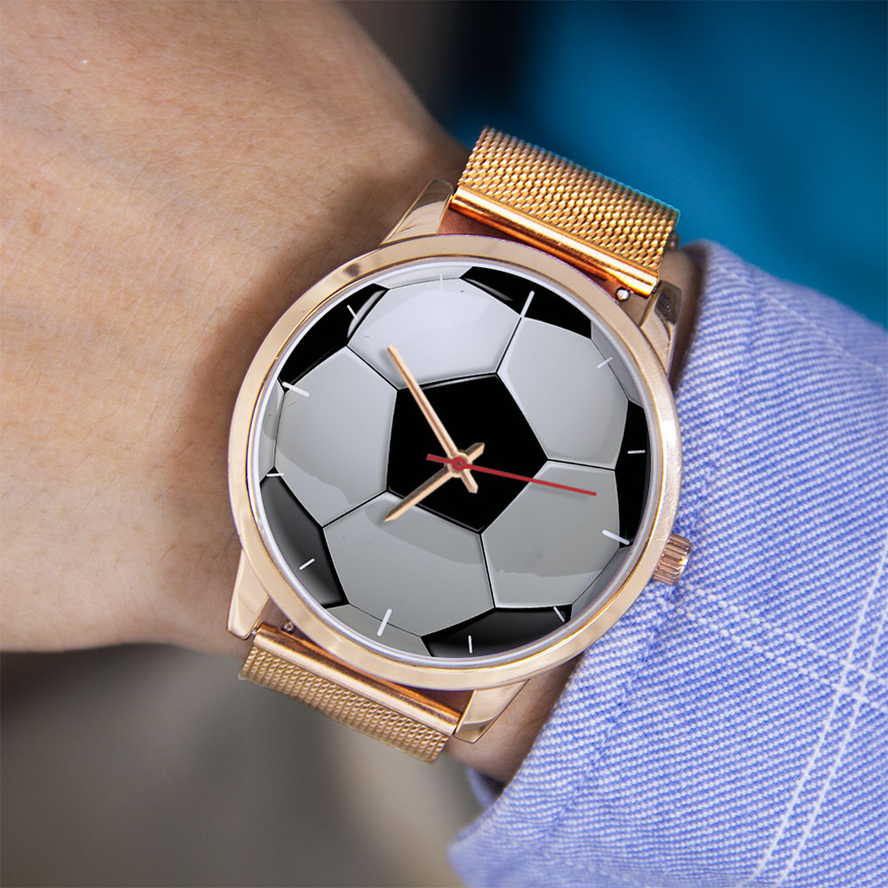 Voetbal Voetbal Ontwerp Fans Z - Mens Mechanical Watch recensie en prijs