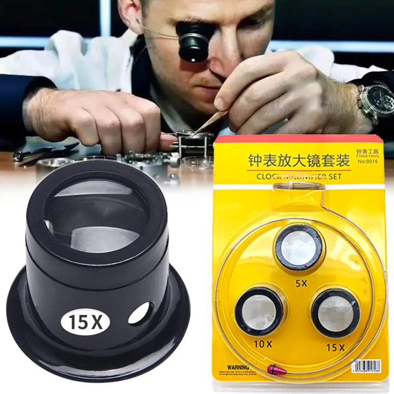 4 stuks horloge vergrootglas t - Jewelry Watches Repair recensie en prijs