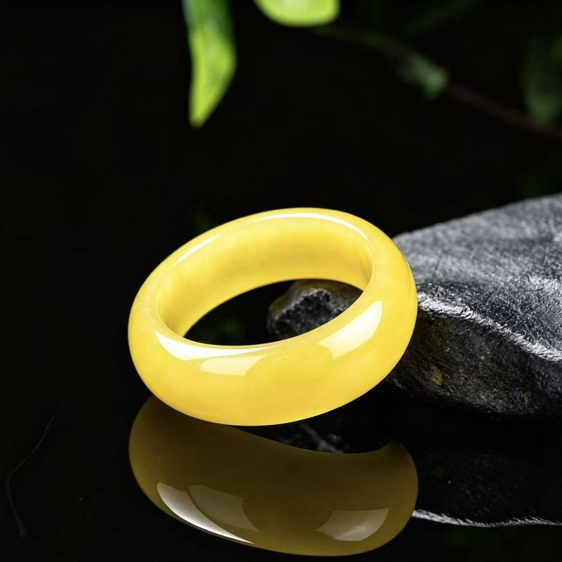 Echte A-klasse jadeietring met - Jewelry & Watches Spółka Z Ograniczoną Odpowiedzialnością recensie en prijs