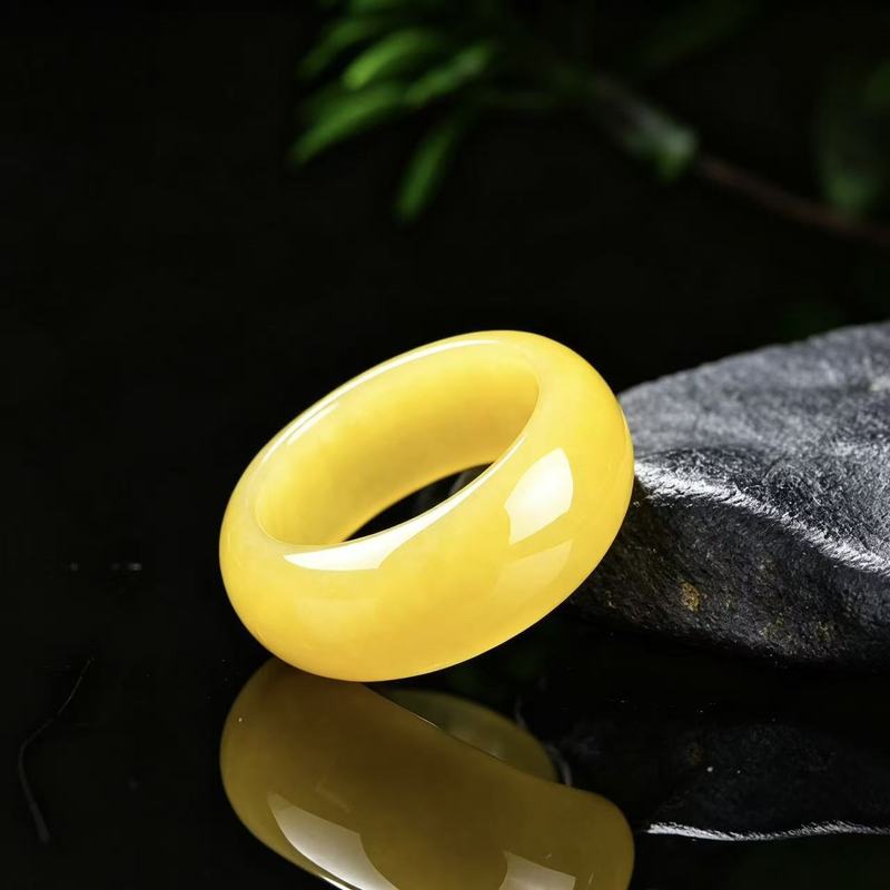 Echte A-klasse jadeietring met - Jewelry & Watches Spółka Z Ograniczoną Odpowiedzialnością recensie en prijs