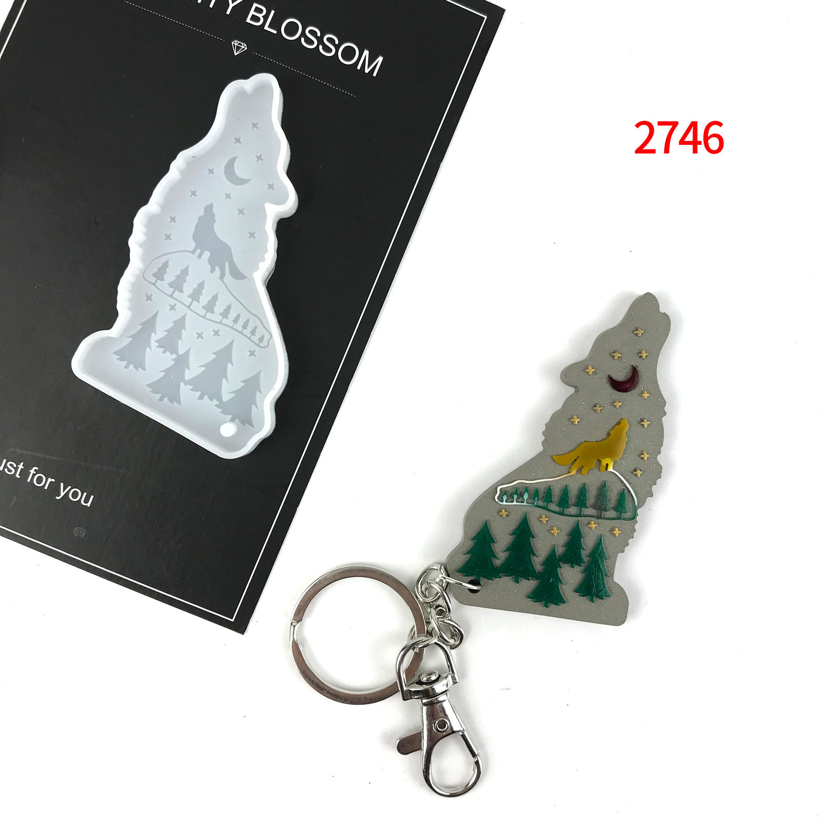 Wolf Paard Vormige Epoxyhars M - Wolf Jewelry & Watches Tampa Reviews recensie en prijs
