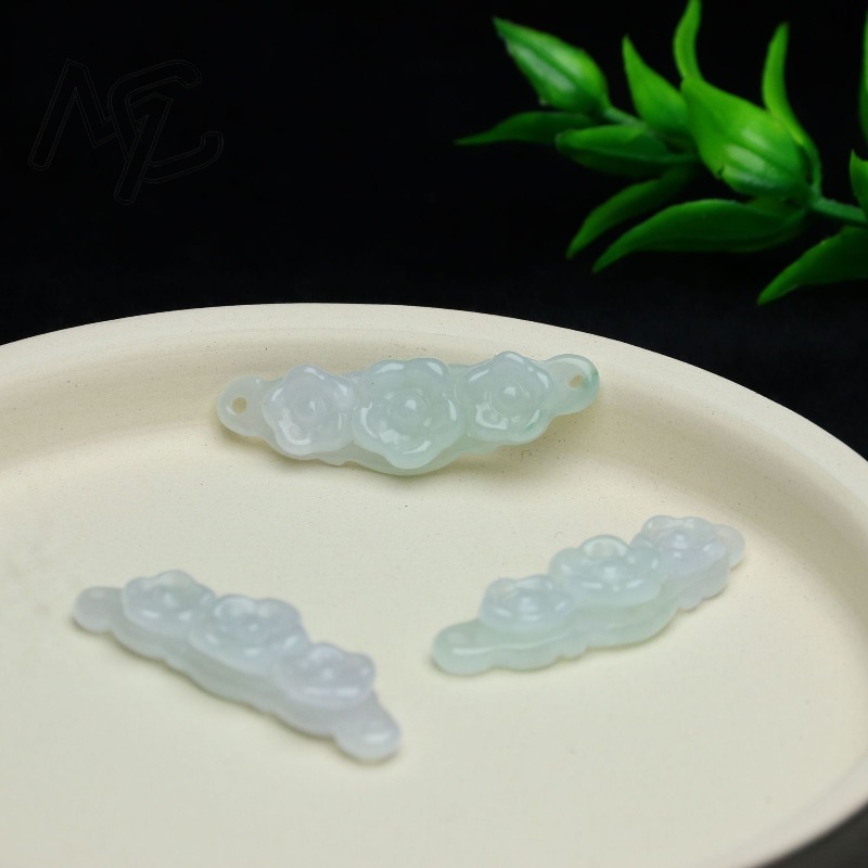 1pc Natuurlijke Jadeïet Smarag - Jewelry & Watches Spółka Z Ograniczoną Odpowiedzialnością recensie en prijs