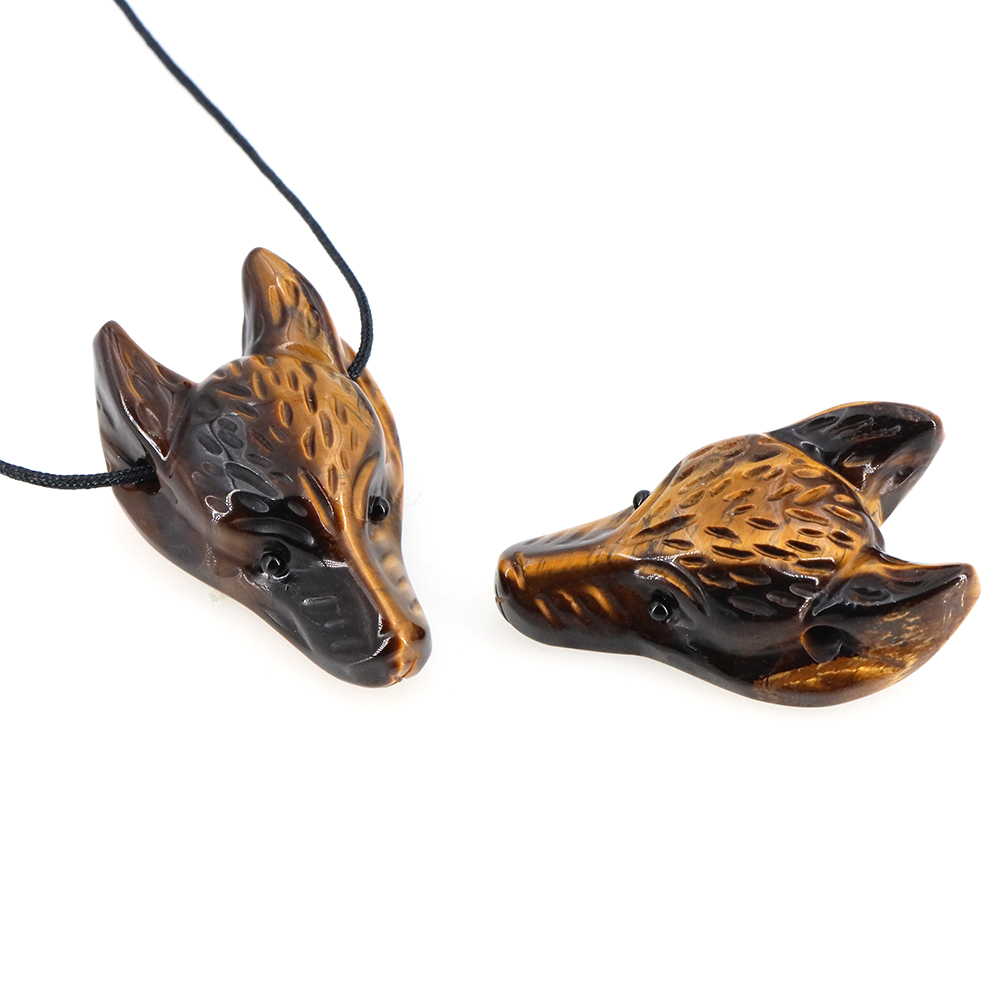 40mm Wolf Head Stone Hanger Na - Wolf Jewelry & Watches Tampa Reviews recensie en prijs