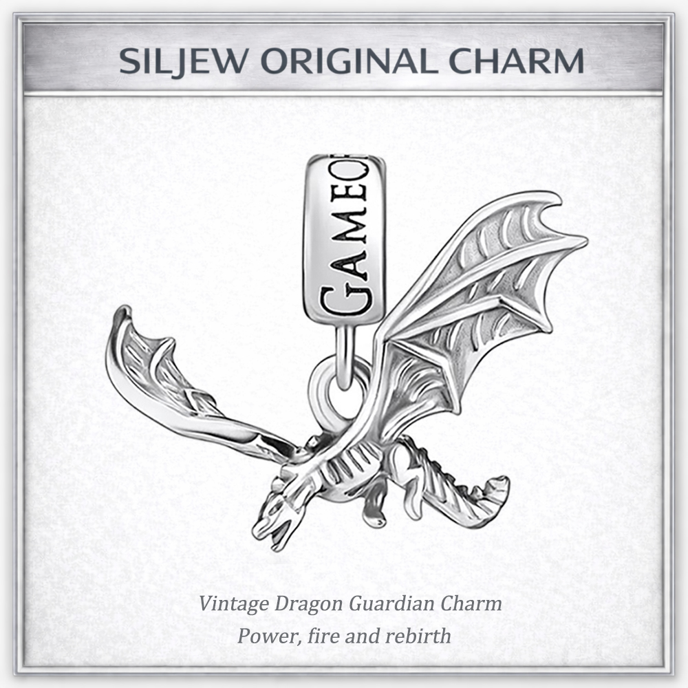 SilJew Vintage Fantasy Dragon  - Wolf Jewelry & Watches Tampa Reviews recensie en prijs