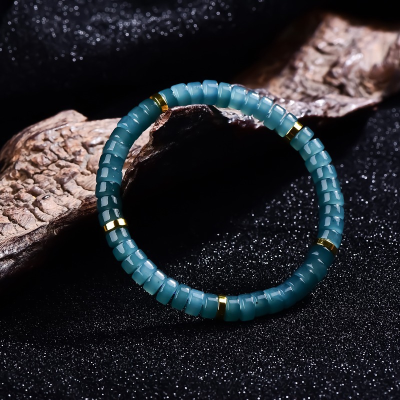 Natuurlijke Jadeïet Blauw Wate - Jewelry & Watches Spółka Z Ograniczoną Odpowiedzialnością recensie en prijs