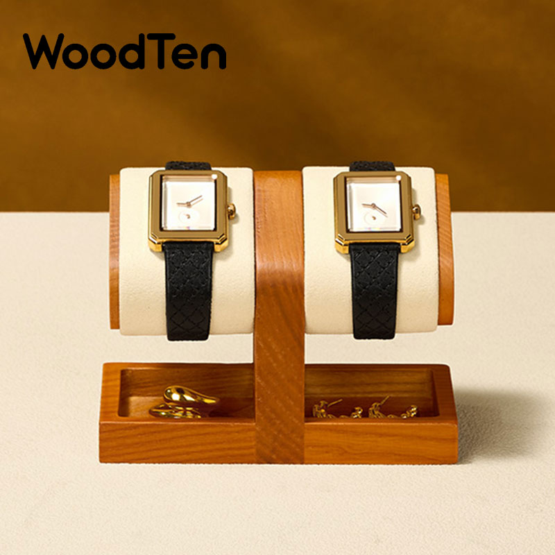 Houten horloge display standaa - Watches Jewelry Holder recensie en prijs