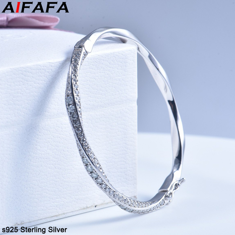 s925 Sterling zilveren armband - Cuff Bangle Bracelet recensie en prijs