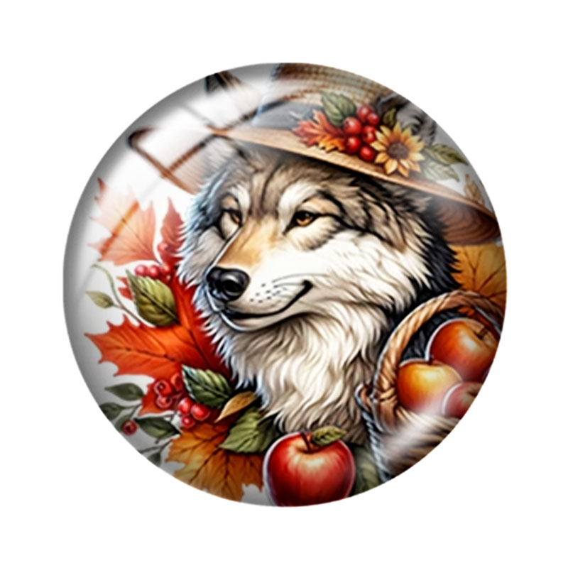 Herfstbloem Wolf 12/18/20/25mm - Wolf Jewelry & Watches Tampa Reviews recensie en prijs