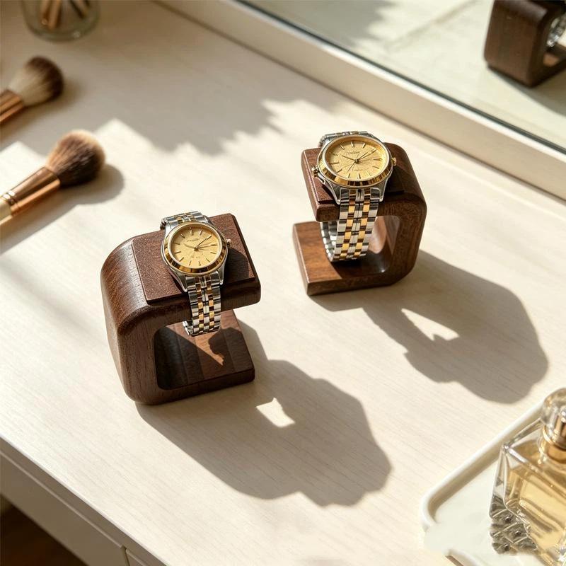 Decoratieve massief houten hor - Watches Jewelry Holder recensie en prijs