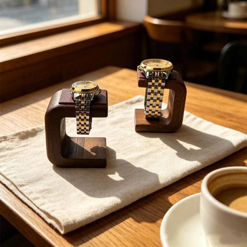 Decoratieve massief houten hor - Watches Jewelry Holder recensie en prijs