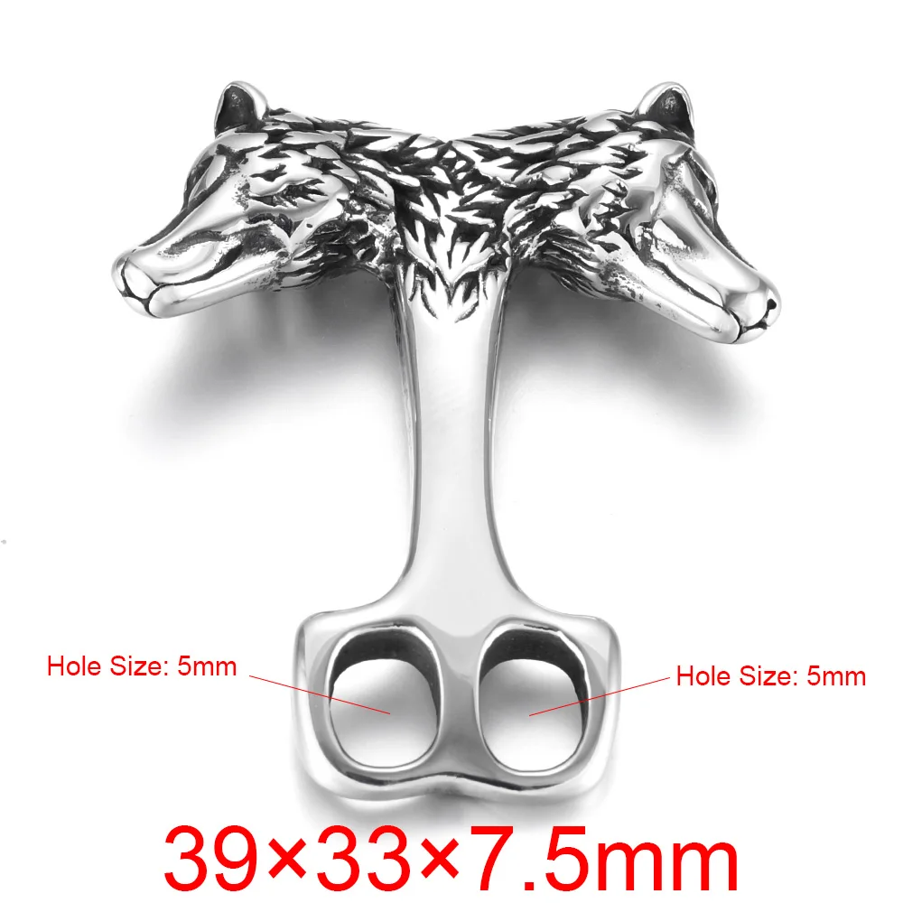 Roestvrijstalen Wolf Haken Dub - Wolf Jewelry & Watches Tampa Reviews recensie en prijs