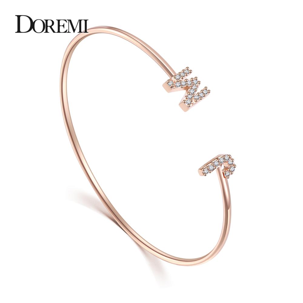 DOREMI Aangepaste Letter Armba - Cuff Bangle Bracelet recensie en prijs